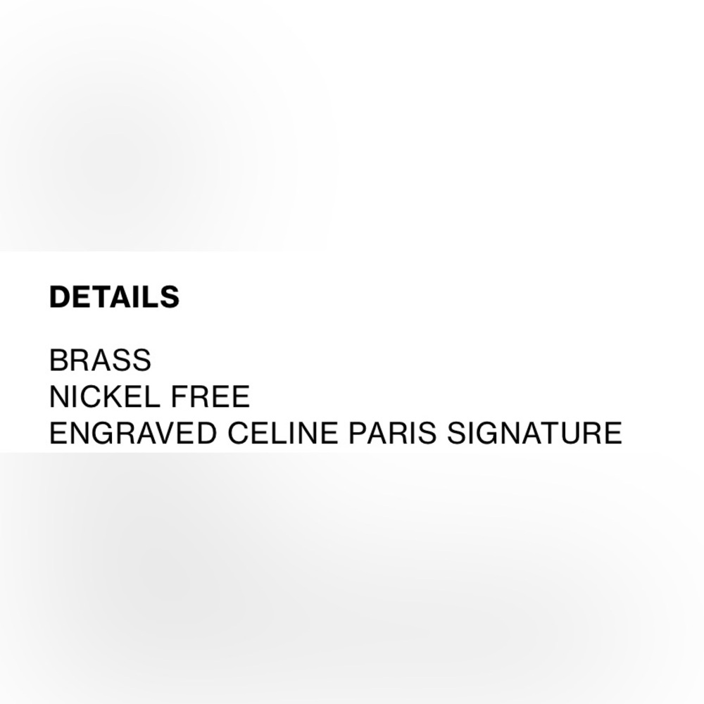 Celine Triomphe Ring - Picture 12 of 13
